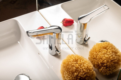 Сенсорный смеситель SLU 76 арт: 03760 Sanela Чехия (фото, схема)