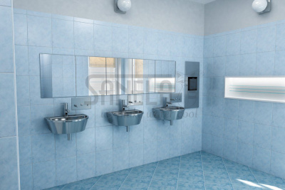 Нержавеющий встраиваемый дозатор жидкого мыла 1л SLZN 62Z арт: 95621 Sanela Чехия (фото, схема)