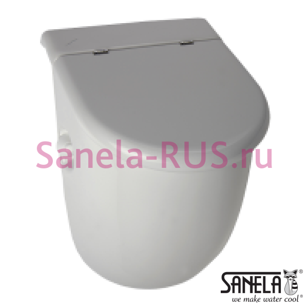 Автоматический писсуар Casa (Laufen) с крышкой SLP 33R