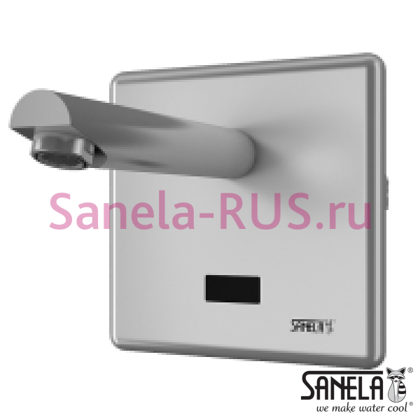 Настенный бесконтактный кран SLU 04H17B Настенный бесконтактный кран SLU 04H17B