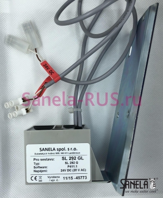 SL 292GL Радарная электроника для писсуара Sanela Чехия (фото, схема)