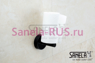 Нержавеющий держатель туалетной бумаги SLZD 23N арт: 62231 Sanela Чехия (фото, схема)