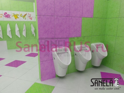 Автоматический писсуар Livo (Jika) SLP 31RZ арт: 01315 Sanela Чехия (фото, схема)