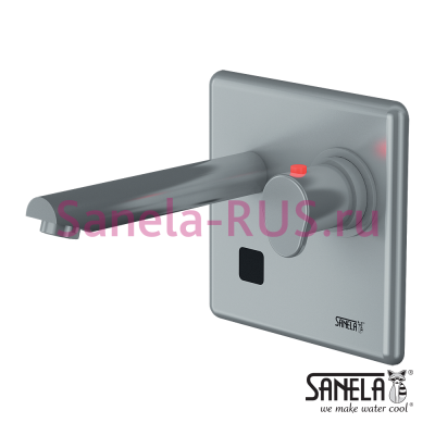 Настенный бесконтактный смеситель SLU 04HT25B арт: 65044 Sanela Чехия (фото, схема) Настенный бесконтактный смеситель SLU 04HT25B арт: 65044 Sanela Чехия (фото, схема)