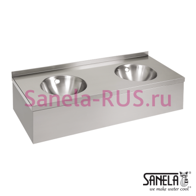 Нержавеющая раковина с двумя чашами с облицовкой SLUN 19P арт: 93197 Sanela Чехия (фото, схема) Нержавеющая раковина с двумя чашами с облицовкой SLUN 19P арт: 93197 Sanela Чехия (фото, схема)