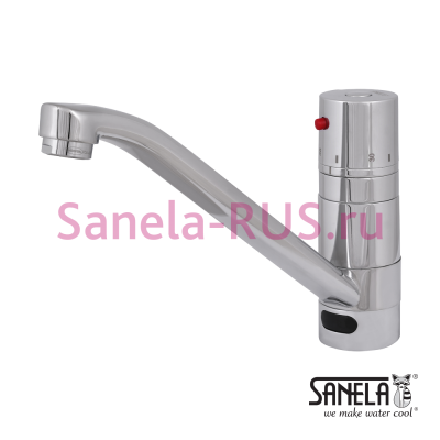Сенсорный смеситель c термостатом SLU 24D арт: 13241 Sanela Чехия (фото, схема) Сенсорный смеситель c термостатом SLU 24D арт: 13241 Sanela Чехия (фото, схема)