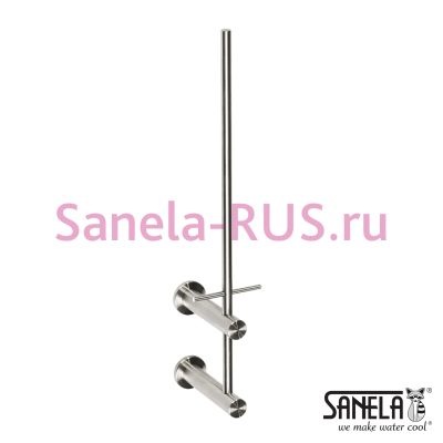 Нержавеющий держатель туалетной бумаги SLZN 47D арт: 85478 Sanela Чехия (фото, схема) Нержавеющий держатель туалетной бумаги SLZN 47D арт: 85478 Sanela Чехия (фото, схема)