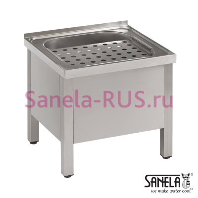 Мойка слив для ведра SLVN 03 арт: 98030 Sanela Чехия (фото, схема)