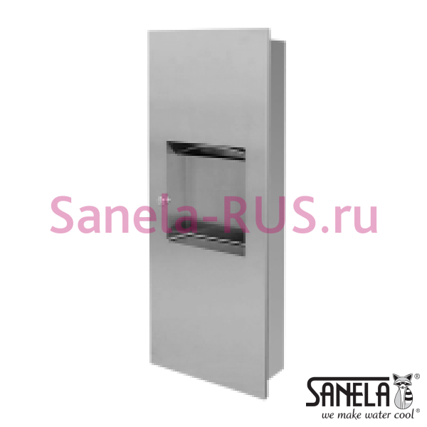 Нержавеющий держатель бумажных полотенец с мусоркой SLZN 21Z Нержавеющий держатель бумажных полотенец с мусоркой SLZN 21Z