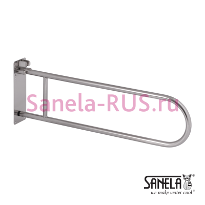 Нержавеющий откидной поручень SLZM 03SDX арт: 49037 Sanela Чехия (фото, схема) Нержавеющий откидной поручень SLZM 03SDX арт: 49037 Sanela Чехия (фото, схема)