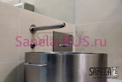 Настенный бесконтактный кран SLU 39X арт: 03391 Sanela Чехия (фото, схема) Настенный бесконтактный кран SLU 39X арт: 03391 Sanela Чехия (фото, схема)