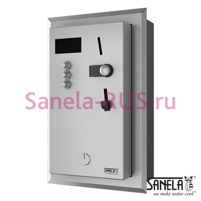 Встроенный монетный и жетонный автомат для 1-3 душей, выбор пользователем SLZA 01LMZ арт: 88016 Sanela Чехия (фото, схема) Встроенный монетный и жетонный автомат для 1-3 душей, выбор пользователем SLZA 01LMZ арт: 88016 Sanela Чехия (фото, схема)
