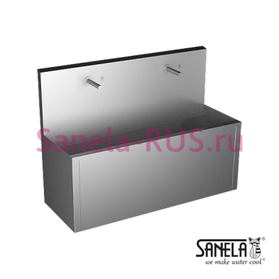 Нержавеющая мойка коллективная 1250мм SLUN 80PA арт: 93800 Sanela Чехия (фото, схема) Нержавеющая мойка коллективная 1250мм SLUN 80PA арт: 93800 Sanela Чехия (фото, схема)