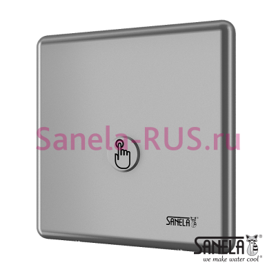 Пьезо кнопка смыва унитаза SLW 01PB арт: 14010 Sanela Чехия (фото, схема) Пьезо кнопка смыва унитаза SLW 01PB арт: 14010 Sanela Чехия (фото, схема)