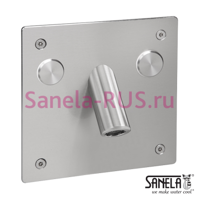 Нажимной кран пьезо SLU 44PP арт: 64442 Sanela Чехия (фото, схема) Нажимной кран пьезо SLU 44PP арт: 64442 Sanela Чехия (фото, схема)